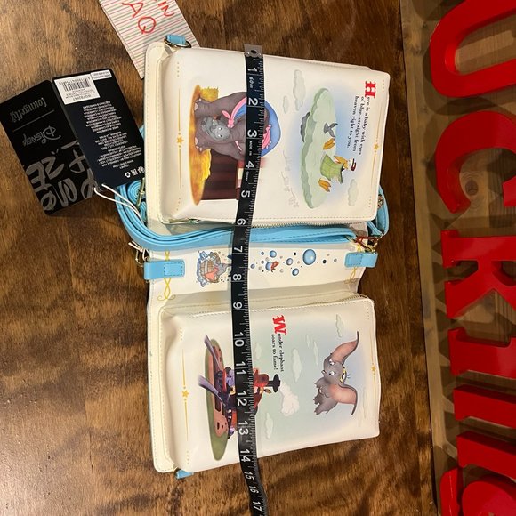 ? Dumbo Storybook Loungefly backpack purse main image 8